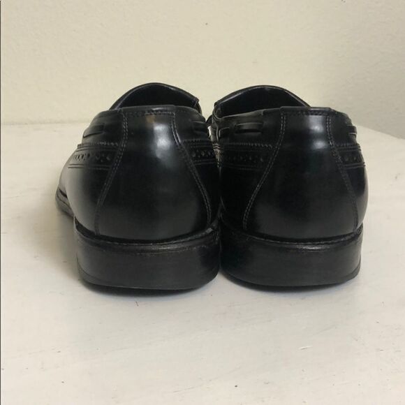 Allen Edmonds Arlington Black Leather Loafers 10.5 - Picture 6 of 7